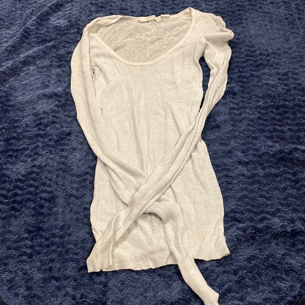 White long sleeve shirt